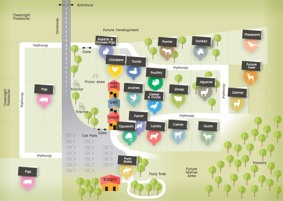 Map - Arion Farm Park